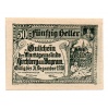 Ausztria Notgeld Kirchberg am Wagram 50 Heller 1920