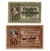 Ausztria Notgeld Laakirchen 10-50 Heller 1920