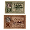 Ausztria Notgeld Laakirchen 10-50 Heller 1920