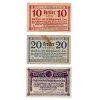 Ausztria Notgeld Linz 10-20-50 Heller 1919-1920