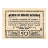 Ausztria Notgeld Natternbach 50 Heller 1920