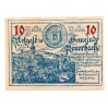 Ausztria Notgeld Peuerbach 10 Heller 1920