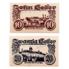 Ausztria Notgeld Sankt Florian 10-20 Heller 1920