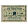 Ausztria Notgeld Vöcklamarkt 10 Heller 1920