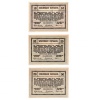 Ausztria Notgeld Wachau-Emmersdorf 10-20-50 Heller 1920