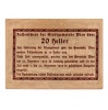 Ausztria Notgeld Wien 20 Heller 1920 Bécs weitere Kassenscheine