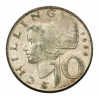 Ausztria ezüst 10 Schilling 1966