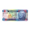 Barbados 2 Dollár Bankjegy 2007 P66b