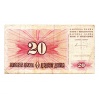 Bosznia-Hercegovina 20 Dinár Bankjegy 1994 P42a