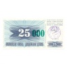 Bosznia-Hercegovina 25000 Dinár Bankjegy 1993 P54c Travnik