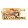 Brazilia 1000 Cruzeiros Bankjegy 1990 P231b