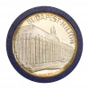 Budapest Hilton ezüst emlékérem PP