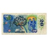 Csehszlovákia 20 Korona Bankjegy 1988 P95a E sorozat Fine