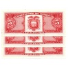 Ecuador 5 Sucres Bankjegy 1988 P113d3 sorszámkövető 3 db