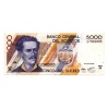 Ecuador 5000 Sucres Bankjegy 1991 P128a AG sorozat