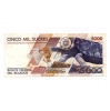 Ecuador 5000 Sucres Bankjegy 1991 P128a AG sorozat