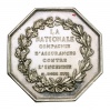 Franciaország Nemzeti Tűzbiztosító Társaság emlékérem 1883