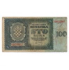 Horvátország 100 Kuna Bankjegy 1941 P2a F