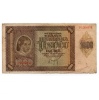 Horvátország 1000 Kuna Bankjegy 1941 P4a F