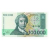 Horvátország 100000 Dinár Bankjegy 1993 P27a