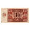 Horvátország 50 Kuna Bankjegy 1941 P1a gVF