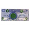 Irak 1 Dinar Bankjegy 1992 P79 balra elcsúszott vágás