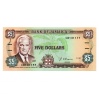 Jamaica 5 Dollár Bankjegy 1991 P70d