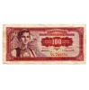 Jugoszlávia 100 Dinár Bankjegy 1955 P69