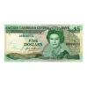 Kelet-karibi Államok 5 Dollár Bankjegy 1986-1988 P18d