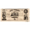 Kossuth 1 Forint 1852 Philadelphia H sorozat