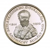 Lapis András: Munkácsy Mihály ezüst emlékérem 1994 PP
