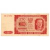 Lengyelország 100 Zloty Bankjegy 1948 M139e GW sor. keret nélkül