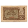 Lengyelország 2 Zloty Bankjegy 1940 P92 M92