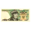 Lengyelország 50 Zloty Bankjegy 1986 P142c L165aa