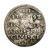 Lengyelország III. Zsigmond (Vasa) 3 Garas Trojak 1592 Riga