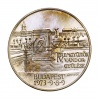 MÉE IV. Vándorgyűlés ezüst emlékérem 1973 Budapest