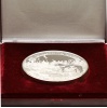 Millecentenárium 1 kg színezüst érem 1996 díszdobozban PP