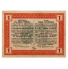 Montenegro 1 Perper - 50 Para Bankjegy 1917 PSM148