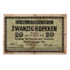 Németország-Litvánia 20 Kopek Bankjegy 1916 PSR120