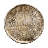 Olaszország Pápai Államok IX Pius 1 Líra 1868