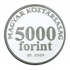 Radnóti 5000 Forint 2009 PP certifikáttal