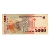 Románia 5000 Lei Bankjegy 1998 p107a F