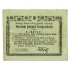 Rozsnyó 3 Pengő krajczárra Pénztári utalvány 1849 juiius tévnyom
