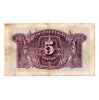 Spanyolország 5 Peseta Bankjegy 1935 P85a