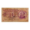 Svájc 10 frank Bankjegy 1972 P45r