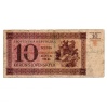 Szlovákia 10 Korona Bankjegy 1943 P6a