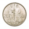 Szlovákia 20 Korona 1941 Dupla kereszt a templomon, RITKA