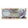 Törökország 5 Lira Bankjegy 1976 P185