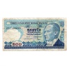 Törökország 500 Lira Bankjegy 1983 P195