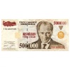 Törökország 5000000 Lira Bankjegy 1997 P210b